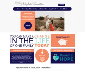 Jeinfertility.com(JE Foundation) Screenshot