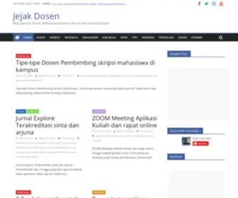 Jejakdosen.com(Jejak Dosen) Screenshot