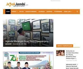 Jejakjambi.com(澳门新匍京的APP) Screenshot