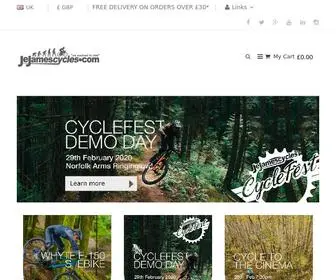 Jejamescycles.com(J E James Cycles) Screenshot