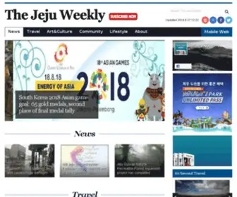 Jejuweekly.com(JEJU WEEKLY) Screenshot