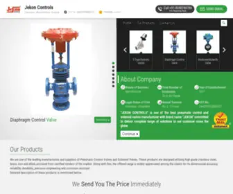 Jekoncontrols.com(Jekon Controls) Screenshot