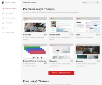 Jekyll-Themes.com(Featured Themes) Screenshot