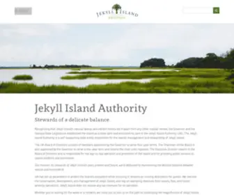 Jekyllislandauthority.org(Jekyll Island) Screenshot