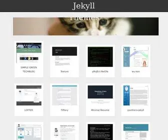 Jekyllthemes.org(Jekyll Themes) Screenshot