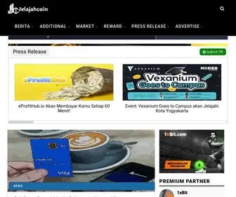 Jelajahcoin.com(Berita Cryptocurrency & Blockchain Terkini) Screenshot