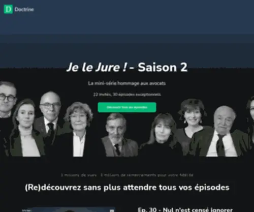 Jelejure.fr(Je le Jure) Screenshot