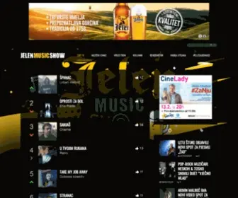 Jelenmusicshow.com(Jelen Music Show) Screenshot