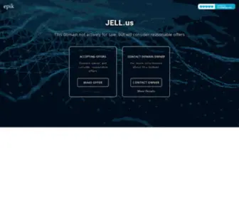 Jell.us(The premium domain name) Screenshot