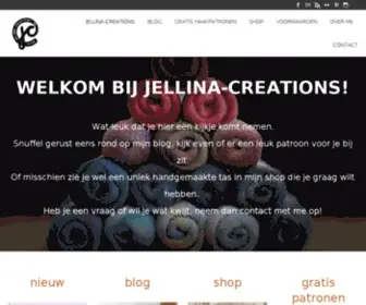 Jellina-Creations.nl(Creatief haakblog) Screenshot