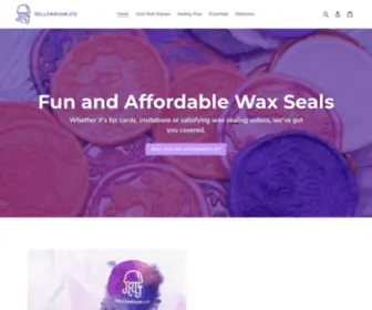 Jellyarium.co(We make wax sealing fun and affordable. Whether it's for weddings) Screenshot