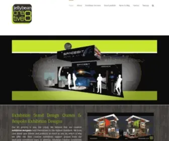 Jellybeancreative.com(Exhibition Stands Builders Contractor) Screenshot