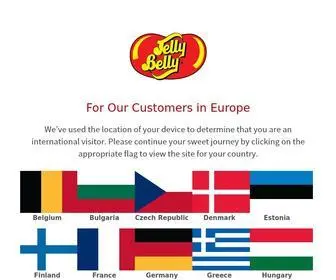 Jellybelly.com(International) Screenshot