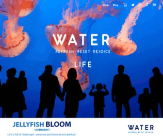 Jellyfishwater.com(Jellyfish Water) Screenshot