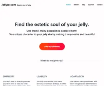 Jellyio.com(Free & Premium Responsive SMF and Bludit Themes) Screenshot