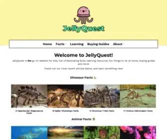 JellyQuest.com(Making Learning Fun) Screenshot