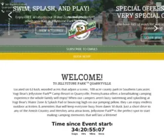 Jellystonepa.com(Yogi Bear’s Jellystone Park™) Screenshot