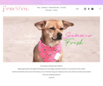 Jemandco.com(J'em & Co) Screenshot