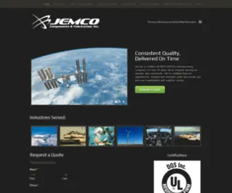 Jemcoinc.com(JEMCO) Screenshot