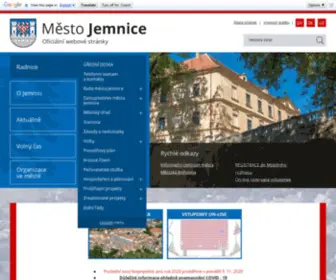 Jemnice.cz(Jemnice OnLine) Screenshot