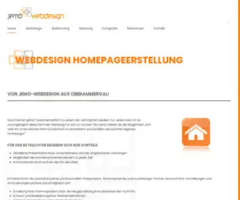 Jemo-Webdesign.de(Webdesign Homepageerstellung) Screenshot