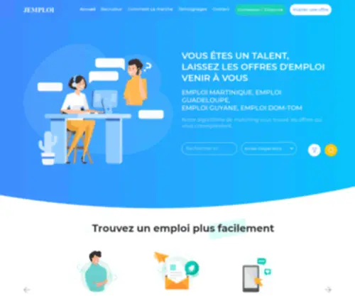 Jemploi.fr(Emploi Martinique) Screenshot