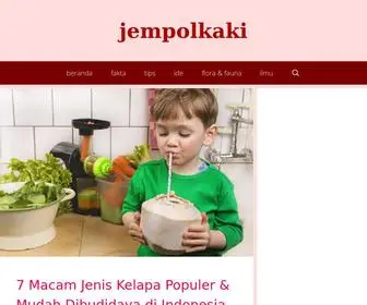 Jempolkaki.com(Jempolkaki) Screenshot