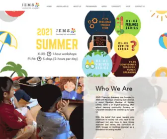 Jems.com.hk(JEMS Character Academy) Screenshot