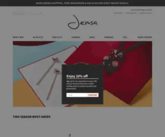 Jemsa.com.sg(Curated Jewellery Collection) Screenshot