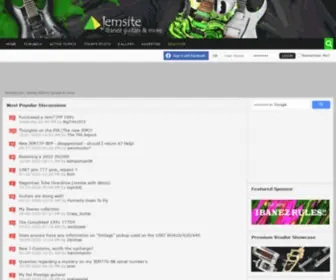 Jemsite.com(Ibanez JEM Forum) Screenshot