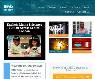 Jemstuition.com(JEMS Tuition) Screenshot