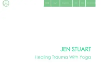 Jen-Stuart.com(Yoga For Trauma) Screenshot