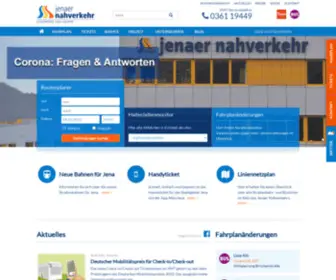 Jenah.de(Jenaer Nahverkehr) Screenshot