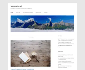 Jenal.org(Marcus Jenal) Screenshot