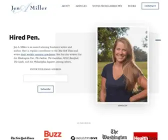 Jenamiller.com(Jen A) Screenshot