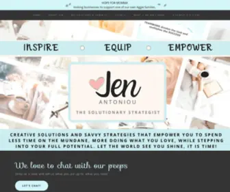 Jenantoniou.com(Jen Antoniou) Screenshot