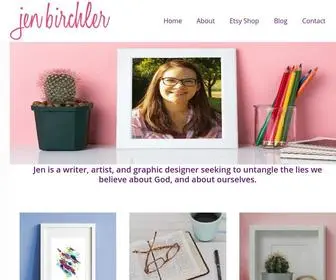 Jenbirchler.com(Jen Birchler) Screenshot