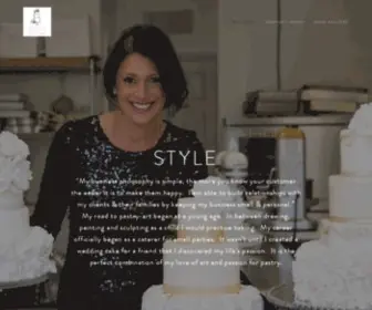 Jencakes.com(Jenny's Wedding Cakes) Screenshot
