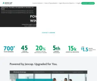 Jencapgroup.com(Jencap, Inc) Screenshot