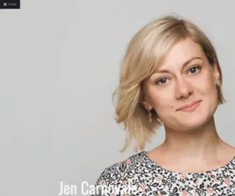 Jencarnovale.com(Comedian) Screenshot
