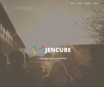 Jencube.com(Home of Innovative Technologies) Screenshot