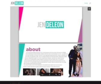 Jendeleon.com(Jen DeLeon) Screenshot