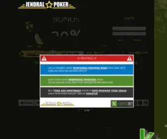 Jendralpoker.biz Screenshot