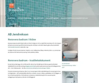 Jendrekson.se(AB Jendrekson) Screenshot