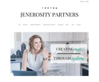 Jenerositypartners.com(Jenerosity Partners) Screenshot