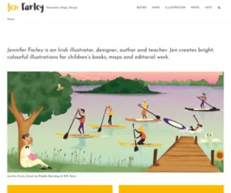 Jenfarley.com(Jennifer Farley) Screenshot