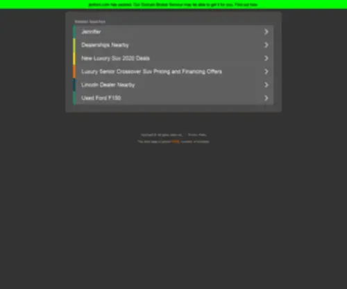 Jenford.com(jenford) Screenshot