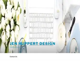 Jenhuppert.com(Jen Huppert Design) Screenshot