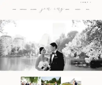 Jeningphotography.com(Documentary Boston Wedding Photographer) Screenshot