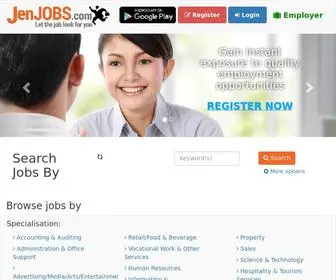 Jenjobs.com(Job Vacancy) Screenshot